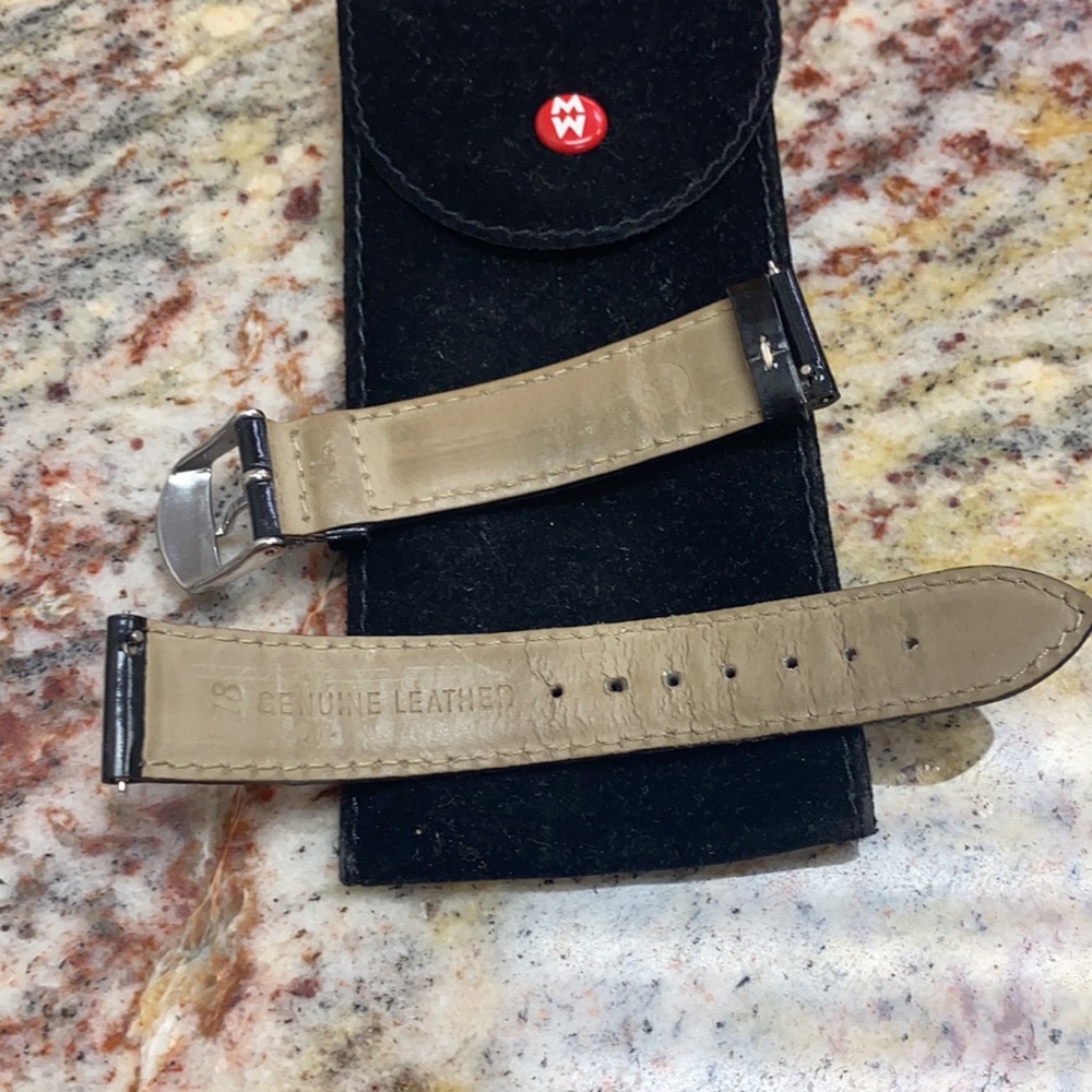 Michelle Black Pattern Strap - image 3